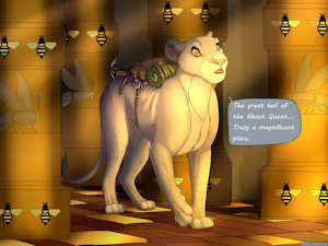 The Hall of the ghost Bee Queen
