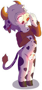 tired cow