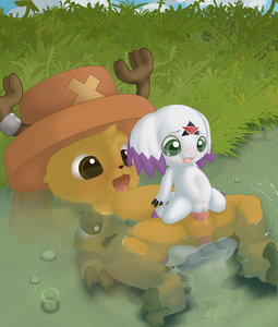 chopper and calumon 