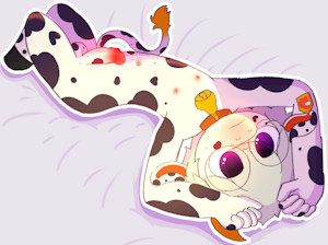 just a sussy cow