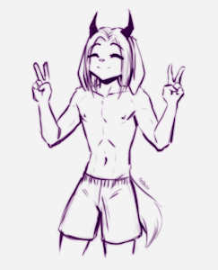 Adame sketch (new OC)