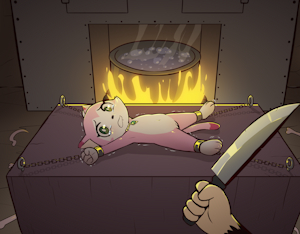 Commission: Cat soup