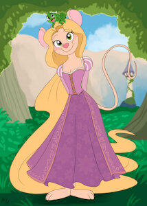 Rapunzel mouse
