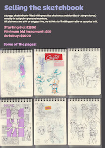 Sketchbook for sale