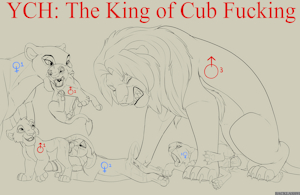 YCH: The King of Cub Fucking