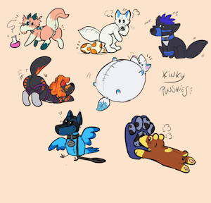 “Kinky Plushies” By Kaotikjuju
