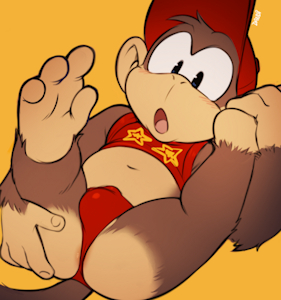 Diddy Kong Butt