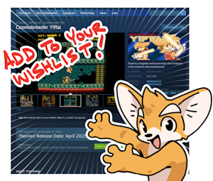Cosmobreeder Yiffai: Coming in April!
