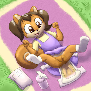 Squirmy Squirrel