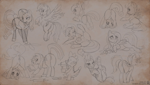 Pony Sketches 01