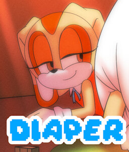 Cream Diaper