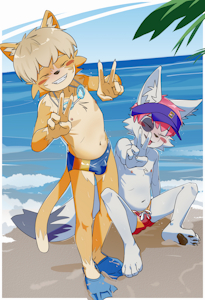 Beach Day x3