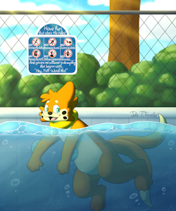 Bui in the pool