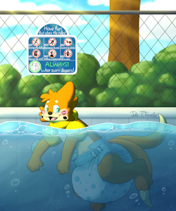 Bui in the pool (padded alt)