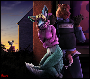 Lily's Community Punishment, Part One. (art)