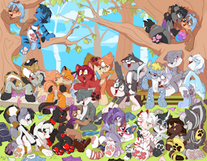 *YCH*_Welcoming the spring