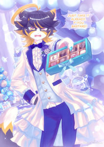 pov: you're chibs for this white day (redraw)
