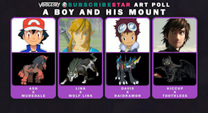 Poll - A boy and his mount