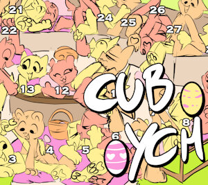 *YCH*_Easter egg hunt gone wild