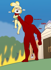 Commission: Colorguys vs Isabelle