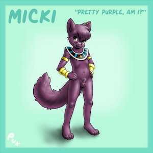 Micki in: Pretty In Purple