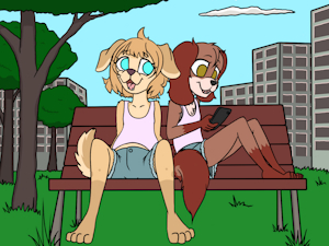 Bailey's at the park