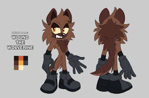 Character (Projects): Wound the Wolverine - Physical Reference Sheets