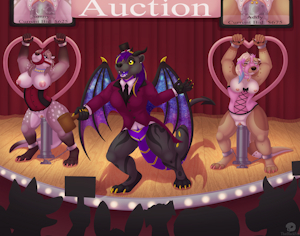 Valentine's Otter Auction