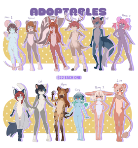 Adoptables April (OPEN 12/12)