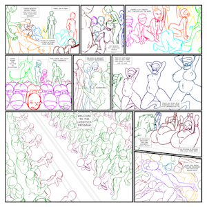 YCH Comic: welcome to the livestock program