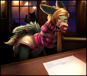 Lily's Community Punishment, Part Two. (art)