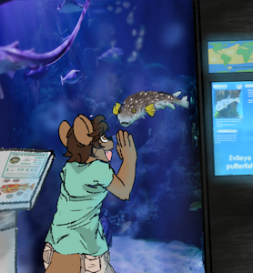 Unattended otter boi