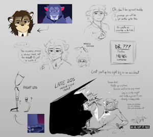 Some random doodles with this guy you haven't met before