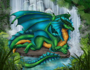 By the Falls- Giftart