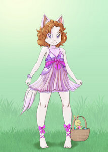 Chani the Easter Kitty