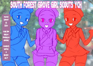 🌲 Girl Scout YCH – $50 per spot! 🌲