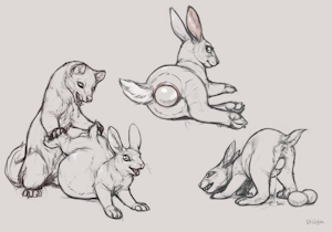 Easter Buns Sketches
