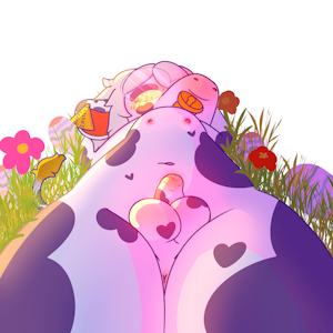 Easter cow