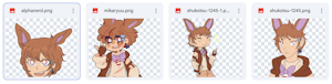Rabbit Kemonomimi Character for Sale