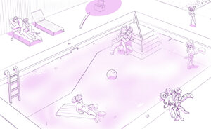 Pool party! (want in, follow description)