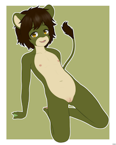 green cutie :3 (raffle reward)