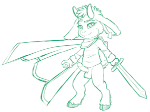 Little Goat Warrior