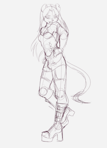 Sketch for Veronica