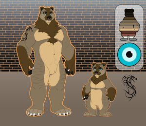 Character (Adult/Roleplay): Leon - Physical Reference Sheets