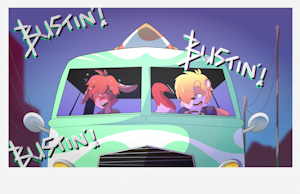 Munch & Tepi in: Roadtrip Radness!
