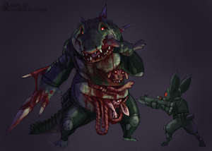 Zombie Gator