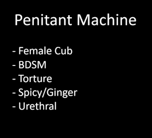 Penitant Machine - Written by Vaahn