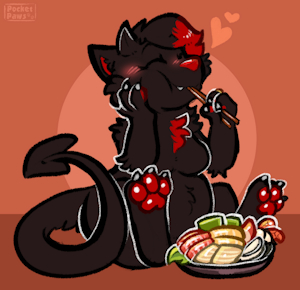 Sushi Num Impy - Chibi