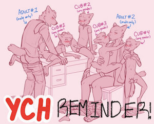 Group YCH Auction Reminder! Ends Sunday June 1st! :3