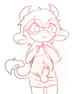 lil moo sketch